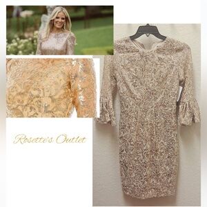 Betsy & Adam strass midi long sleeves stress News with tag